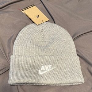 Nike Light Gray Knit Beanie